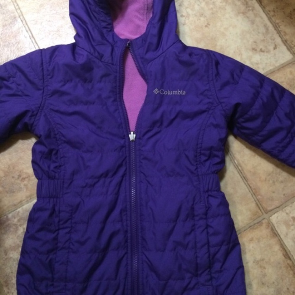 Columbia girls jacket size 4/5